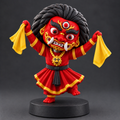 Dancing Lakhey – 3D Printed Nepali Cultural Decor