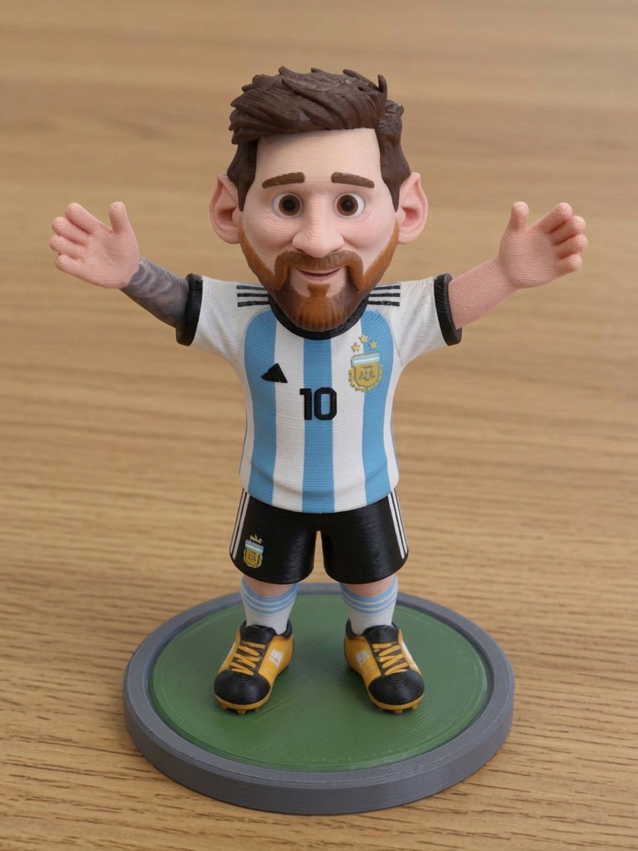 Messi Statue for Car, Office & Home Décor
